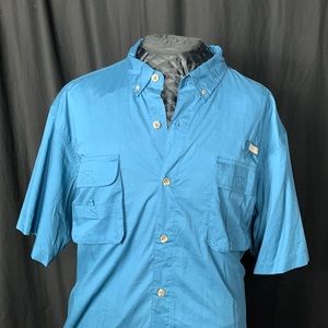 3XL Redhead short sleeve button down shirt